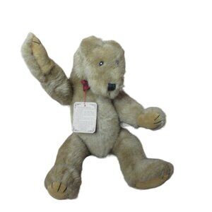 Boyds Bears BUBBA BEARS Plush 16" face jointed twist Vintage 1990